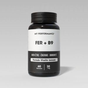 Fer + B9 – Anti-Fatigue, énergie & formation du sang