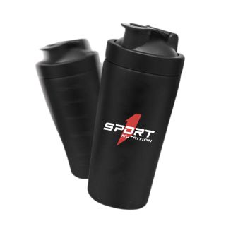 Shaker En Acier Inoxydable  Noir 750 ML